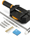 Watch Link Removal Kit For Bracelet Adjustment And Replacement Pin Remover For Sizing Straps All In One Watch Adjuster Tool