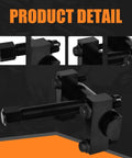 Beefy Heavy Duty Yoke Puller For Class 6 8 Haul Trucks And Gear With Bearing Diameters One Seven Eighths To Two Three Sixteenths Inches Semi Truck Replacement Tool For Spicer And Meritor Series 1610 1710 1760 1810 And More detailed view