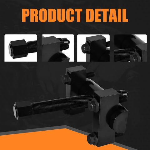 Beefy Heavy Duty Yoke Puller For Class 6 8 Haul Trucks And Gear With Bearing Diameters One Seven Eighths To Two Three Sixteenths Inches Semi Truck Replacement Tool For Spicer And Meritor Series 1610 1710 1760 1810 And More detailed view