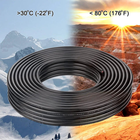 14 Gauge 2 Conductor Electrical Wire 14 AWG Stranded Oxygen Free Copper With PVC Jacket 100 Ft Low Voltage Landscape Lighting Cable UL Listed Durable Flexible Outdoor Use