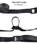 Beefy Heavy Duty Cinch Tie Down Straps With Cam Buckles 4 Pack 1m Black Rugged All Weather Nylon Lashing Straps adjustable length