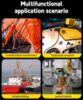 Multifunctional application scenario, construction machinery, hydraulic wrench, shipbuilding, punch press