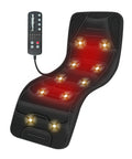 Full Body Massage Mat With Heat And Vibration Ten Motors Four Heating Zones 30 Minute Auto Shut Off Foldable Relaxation Pad Gentle Vibration Massage Only Three Speed Settings Ideal Mothers Day Gift
