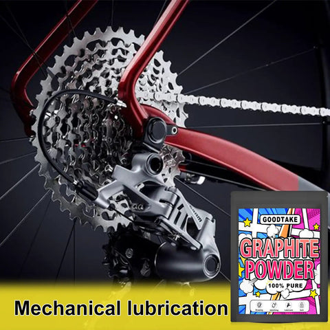 2000 Mesh Graphite Powder Dry Lubricant For Locks, Bike Chains And Machinery, Ultra Fine Friction-Reducing No Oil Residue