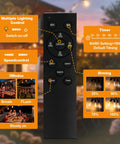 Remote control for 50Ft Outdoor String Lights With Remote Control, Waterproof LED Patio Lights With 19 Plus 1 S11 Bulbs, 10Ft Extension Cable