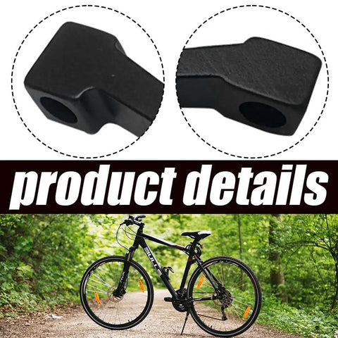 180mm Disc Brake Adapter Converter For Post Mount, Bike Mounting Bracket details and mountain bike with 74mm hole spacing.