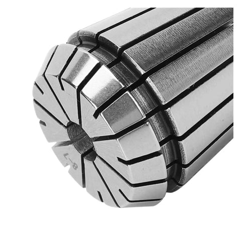 1Pcs Ultra High Accuracy ER Spring Collet For CNC Lathe Milling Router Machine close-up, metal structure showcasing secure grip clamping.