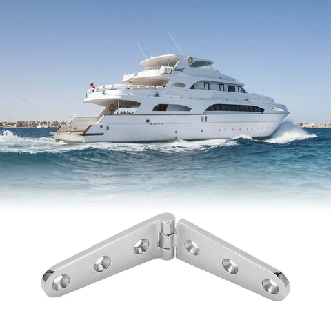 Built Tough Heavy Duty Rotatable Cabinet Door Butt Hinge With 300 Degree Swing For Marine Yachts Durable 28x152mm Hardware Ideal For Boat