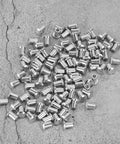 Heavy Duty Tire Stud Screws And Tungsten Steel Anti Slip Nails For Cars Motorcycles ATVs And UTVs, galvanized nails pile on surface.
