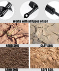 Rapid Planting Auger Drill Bit For Gardens Two By Eight Point Seven Inch Size with hex drive for various soil types