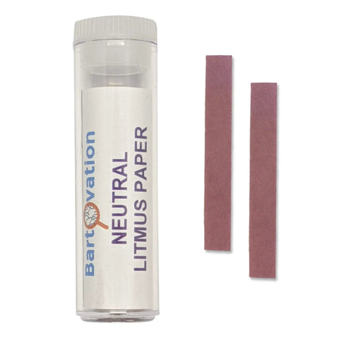 Litmus Paper Strips Kit For Acidity And Alkalinity Testing, 100 Pre Cut Strips In Splash Proof Vial, Quick Visual pH Indicators