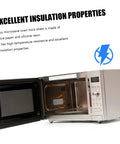Microwave Oven Mica Sheets 20 Pieces Insulation And Heat Resistant Waveguide Covers Replacement inside open microwave