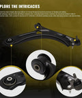 Close-up of 10 Piece Suspension Kit For 2011 2018 Volkswagen Jetta Front End Includes 2 Front Lower Control Arms With Ball Joints