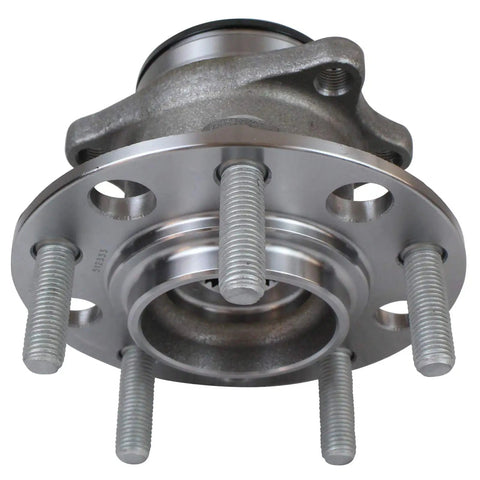 Close-up of Rear Wheel Hub and Bearing Assembly for 2007-2017 Jeep Compass Patriot 4WD and 2007-2008 Dodge Caliber AWD 5-Lug