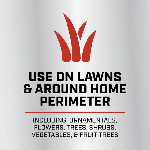 Backyard Mosquito And Bug Killer Ready To Spray For Outdoor Pest Control label showing use on lawns and home perimeter, 32 fl oz