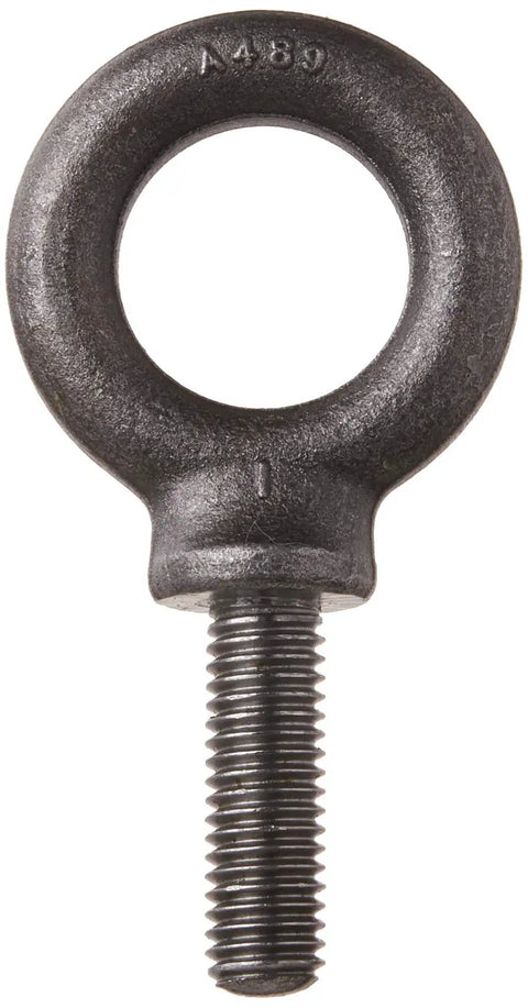 Half Inch Shoulder Eyebolt With 13 Threads Per Inch Four And One Thirty Second Inch Overall Length Forged Carbon Steel