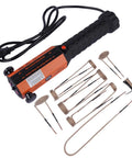 Induction Heater 1100W 110V Handheld Tool With 10 Coils for loosening stuck bearings and pulleys shown with power cord and coils.