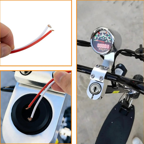 Big Head Key Switch For E Bikes And Motorized Rides Heavy Duty Battery Lock And Waterproof Ignition Switch With Anti Theft Lock Secure On Off Power Universal Cylinder For Electric Scooter Motorcycle ATV Includes 2 Keys