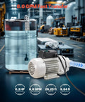 Heavy Duty Def Transfer Pump, Smooth 8 GPM Self Priming Electric Urea Extractor With Copper Motor, showing pump and tank setup.
