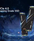 500GB NVMe PCIe Gen4 M2 SSD Upgrade For PC, Laptops, And PS5 Up To 4700 MBps With 3D NAND SLC Cache, Snappy Load Times, Smooth Boots, Game Changing Internal Storage For Fast Responsive Performance. PCIe 4.0 gaming grade SSD with graphene sticker