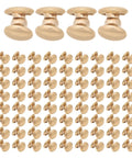 Heavy Duty Leather Rivets Kit With 100 Sets Double Cap Beefy Round Metal Snap Fasteners For Belts Bags And DIY Repairs Durable Stylish Metal Finishes For Strong Rugged Projects gold rivets