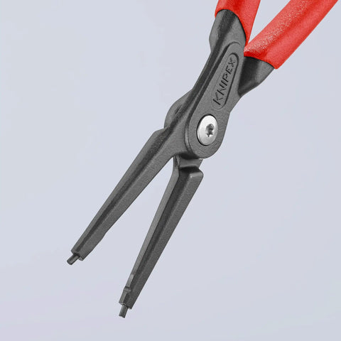 External Precision Snap Ring Pliers With Durable Comfort Grip For Worksite Or Shop Use With Red And Silver Handle Pro Grade Quality