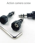 Aluminum Thumb Screw Bolts 3 Pack For GoPro Hero Cameras And Action Cams Mounts On Tripods And Monopods Two Short One Long