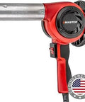 Heavy Duty Lightweight Industrial Heat Gun With 1200F Max Temperature, 1680W Power, 14 Amps, 120V with USA badge
