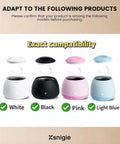 Charger Adapter For Dental Pod Pro Retainer Cleaner 12V DC Power Supply Fits SG-120150020AU SG120200024AU Easy Plug And Play Fit Keeps Your Cleaner Running Smoothly. white black pink light blue compatible models