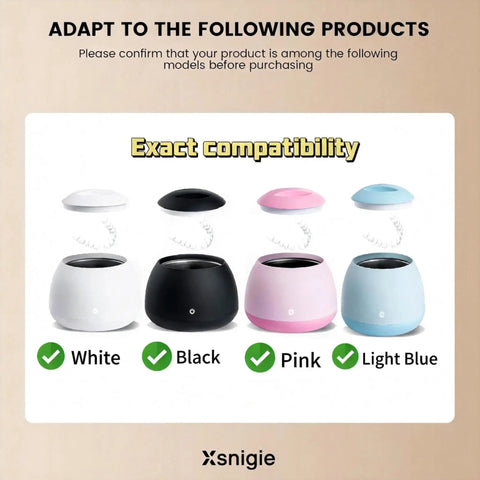 Charger Adapter For Dental Pod Pro Retainer Cleaner 12V DC Power Supply Fits SG-120150020AU SG120200024AU Easy Plug And Play Fit Keeps Your Cleaner Running Smoothly. white black pink light blue compatible models