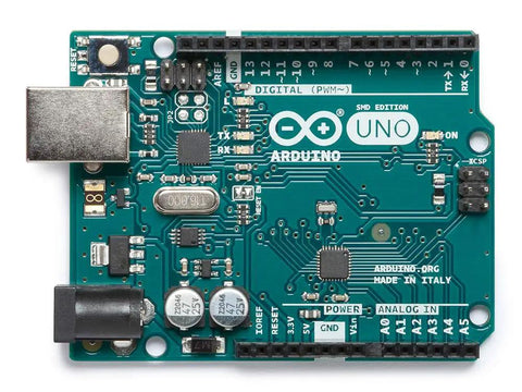 Uno Rev3 SMD Microcontroller Board With ATmega328P 16MHz 32KB Flash USB And PWM Support for DIY projects and robotics.
