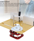 Aluminum Router Lift Kit with Insert Plate 240 by 200mm Manual Adjustment System with accurate control features.