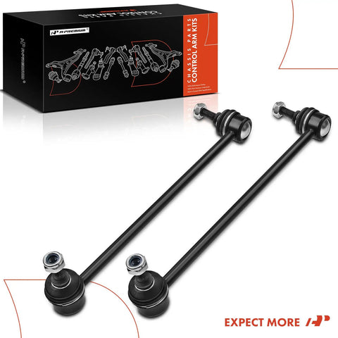 2 Pack Front Sway Bar Links Stabilizer End Links Kit For Hyundai Accent 2006 2011 And Kia Rio Rio5 with bolt-on installation