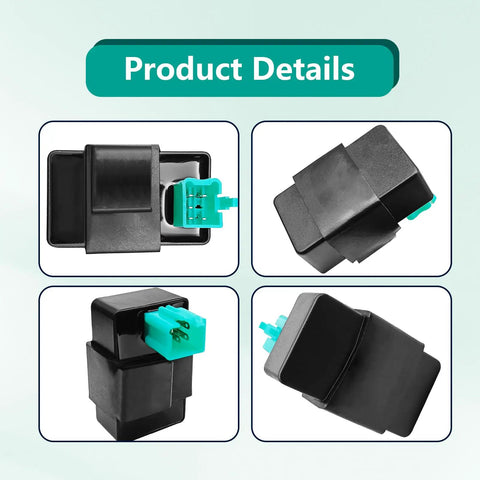 5 Pin CDI Box Replacement For 125cc Dirt Bikes, ATVs, Quads, Go Karts, Pit Bikes, Fits 50cc To 125cc Engines, weatherproof view