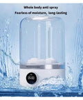 No Strings Attached Cordless Portable Washing Machine, stylish mini washer with waterproof design for delicate clothes.