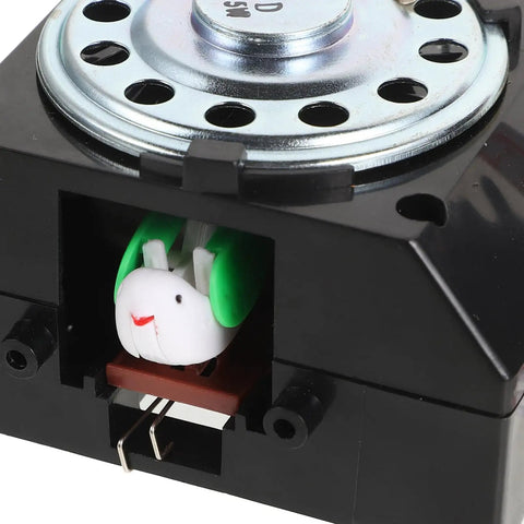 Quartz Clock Movement Repair Kit For Cuckoo Wall Clocks mechanism close-up with cuckoo bird detail