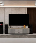 Modern living room with Super Bright Energy Saving LED Disk Ceiling Light 7.5 Inch Flush Mount Dimmable 15W 120W Equivalent