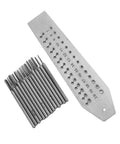 Fourteen Pcs Miniature Tap And Die Set 0.7mm To 2mm For Jewelry Making And Watch Repair, screw plate with precision metal taps