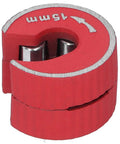 15mm Pipe Cutter Zinc Alloy Mini Tube Cutter With Replaceable Wheel For One Hand Use Pro Grade Compact Round Copper Tube Cutting Tool