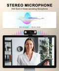 Plug And Go 1080P Webcam With Built In Mic And Hd Light Correction Straight Up Crisp Full Hd Footage Smooth As Butter for video calls and streaming.