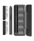 Ultra Portable Electric Precision Screwdriver Set With 49 S2 Steel Bits, Magnetic Storage, USB C Rechargeable, open view