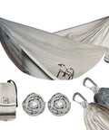 Vintage Bathtub Camping Hammock, Ultra Lightweight And Portable, Heavy Duty 330 Lb Capacity With Soft 210T Parachute Nylon