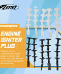 Must Have 40 Pack C11 D And E Rocket Igniter Plug Set For Model Rockets White And Black Plugs To Secure Igniters