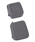 Ride Ready Carry Case For Flip Drone And RC2 Controller High Density Polyester Organizer Bag displayed from top and side view.