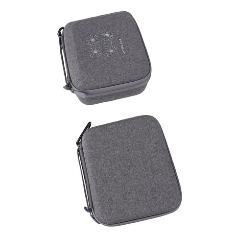 Ride Ready Carry Case For Flip Drone And RC2 Controller High Density Polyester Organizer Bag displayed from top and side view.