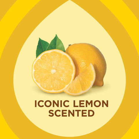 Image of whole and sliced lemons highlighting iconic lemon scent of Expert Care Wood Wipes with Lemon Scent for sealed surfaces.