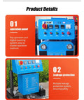 Professional Grade Heavy Duty Polyurethane Spray Foam Machine With A Sleek Dual Use System Design operation panel and leakage protection features.