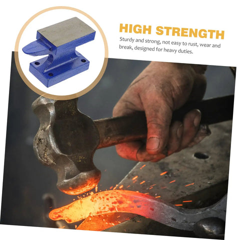 Heavy Duty Iron Hand Knocker With Single Horn For Shaping And Bending Metal In DIY Projects Jewelry Making Car Body Work