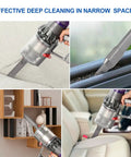 Crevice Tool Vacuum Attachment For Dyson V15 V12 V11 V10 V9 V8 V7 Gen5 Outsize Narrow Nozzle For Tight Corners And Hard To Reach Spaces