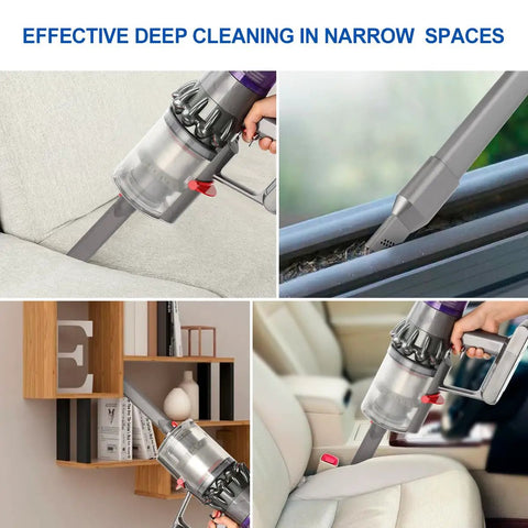Crevice Tool Vacuum Attachment For Dyson V15 V12 V11 V10 V9 V8 V7 Gen5 Outsize Narrow Nozzle For Tight Corners And Hard To Reach Spaces